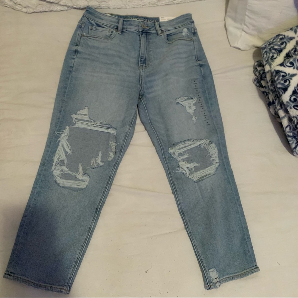 AE Stretch Mom Jean